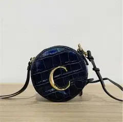 Chloe クロエ ショルダーバッグ Chloe C ミニ ラウンドバッグ