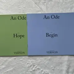 バーノン　An Ode ミニフォトブック　　セット