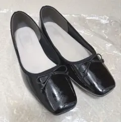 vivian パンプス バレエシューズ ブラック Mサイズ