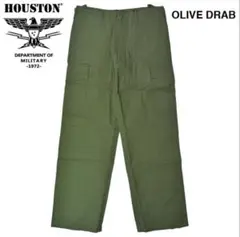 未使用HOUSTON BDU PANTS オリーブドラブ定価8690円