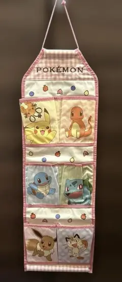 新品未使用 ポケモン ウォールポケット ピカチュウ 初代 御三家