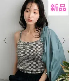新品 LOWRYSFARM スタイルup JQD キャミソール ブラック