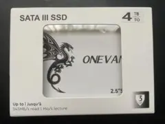 ※注意　ジャンク　おそらく偽造品　SSD SATA 4TB?