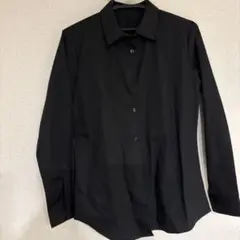 新品　 GU ブラック 長袖シャツ