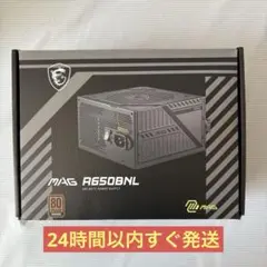 MSI MAG A650BNL 650W電源ユニット