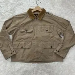 希少 三ツ星タグ 90's RRL ダックカバーオール ワーク ジャケット　切替 希少 三ツ星タグ 90´s RRL ダックカバーオール ワーク