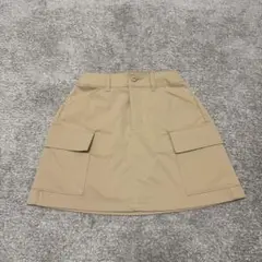 GRL ベージュ ポケット付き ミニスカート S
