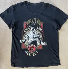 値下げ☆ ブルースリーTシャツ　「李小龍」 ￼M