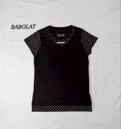 BABOLAT　バボラ　レディース　L　半袖　Tシャツ　テニス　速乾　ハート