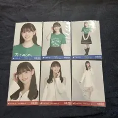 乃木坂46　生写真　スウェット　ライブT宮城ver.　松尾美佑　6種コンプ