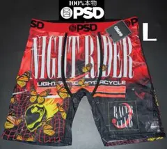 本物 Ｌ／PSD ボクサーパンツ NIGHT RIDER RACERCLUB $