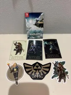【大人気】ゼルダの伝説 ステッカー ヤマダデンキ オリジナル リンク ゼルダ