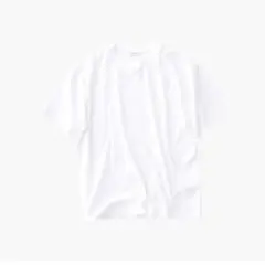 「新品」ATONSuvin60/2 Oversized tシャツホワイト 06