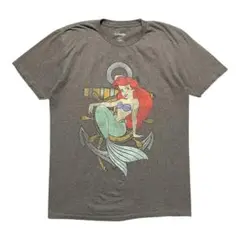 USA 古着 ディズニー リトルグリーン アリエル Tシャツ プリント