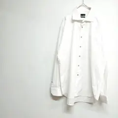 ONLY SLIM SLIM FIT ホワイト 長袖シャツ 胸ポケット付き
