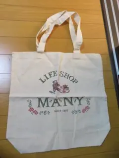 タイムセール8/3値下げ中　マニー MANY トートバッグ