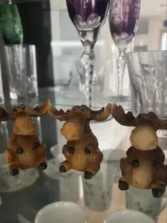 ムース　オブジェ　カナディアンロッキー土産