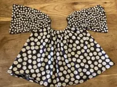ムチャチャ キッズトップス 水玉サイズL