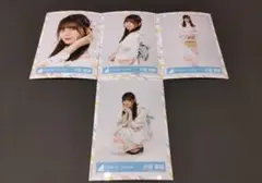 小坂菜緒 日向坂46 浴衣 浴衣衣装 2022年 生写真 4種