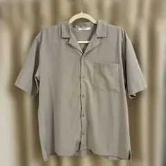 WEGO STANDARD ボタンアップシャツ Sサイズ グレー