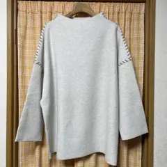 ビアズリー ハンドステッチプルオーバーニット