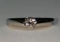 Vendome Aoyama Pt1000 0.26ct ダイヤ リング 11号
