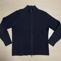 最終価格 超美品 定3.5万■オンワード ジョセフオム■ジップアップカーディガン