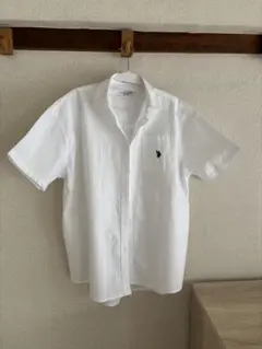 U.S. POLO ASSN. ホワイト半袖シャツ F