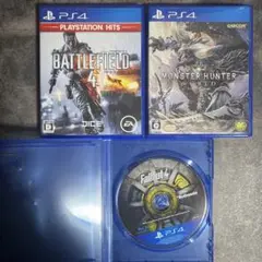 PS4 ゲームソフト 3本セット