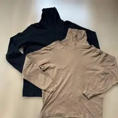 UNIQLO 長袖カットソー Lサイズ 2枚セット