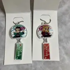 【非売品】鬼滅の刃 煉獄杏寿郎 竈門炭治郎　イオン アクリルキーホルダ