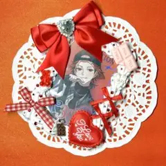 【オープン特価】ホイップデコケース 赤