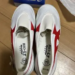 Moonstar シューズ 26.0cm ホワイト/レッド【直接引き取り可大阪】