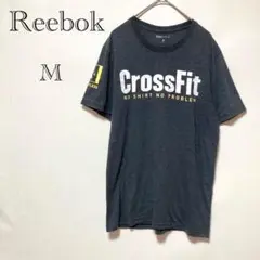 リーボック クロスフィットTシャツ 【M】半袖 スポーツ ロゴ 薄手 メンズ