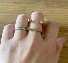 yawn ring アートピースのようなリング