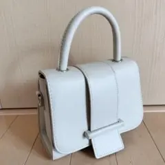 ディスコート　ハンドバッグ 　アイボリー