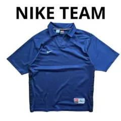 NIKE TEAM 90s 00s ポロシャツ　ゲームシャツ