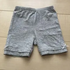 グレー ボトムス リボン付き 110サイズ