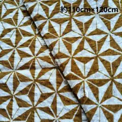 【ハンドメイド材料】和柄模様の綿生地 約110cm×120cm