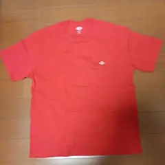DANTON ポケット付き赤Tシャツ