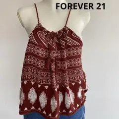 FOREVER 21 ボヘミアンタンクトップ