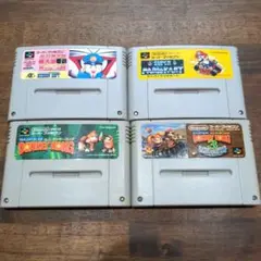 スーパーファミコン ゲームソフト 4本セット