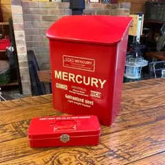 Mercury マーキュリー メールボックス レッド おまけ付き