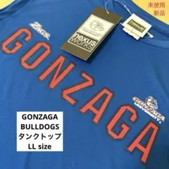 GONZAGA BULLDOGSタンクトップ LLインクブルー