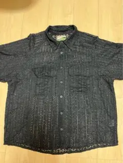 ballsy brothers sheer shirt シアーシャツ 黒 M