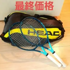 Head Instinct MP テニスラケット 2本 ラケットバック