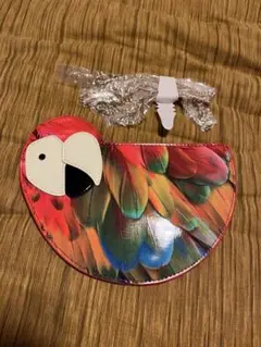 スワロフスキー オウム ポーチ ショルダーバッグ
