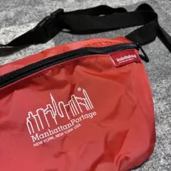 Manhattan Portage ボディバッグ レッド