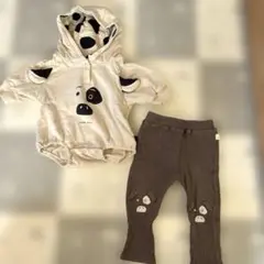 テータデート　トレーナー　ロンパース　パンツセット