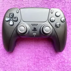 PS5 コントローラー 純正 ミッドナイトブラック 8M5-b【スティック新品】